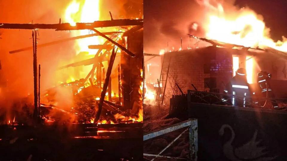 У Білоцерківському районі у пожежі загинула жінка з дітьми