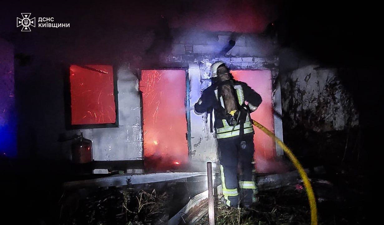 У пожежі на Бориспільщині загинув чоловік
