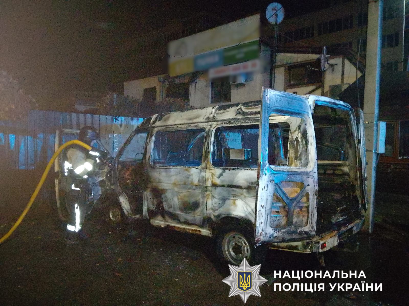 У Бучанському районі чоловік підпалив авто заради розваги