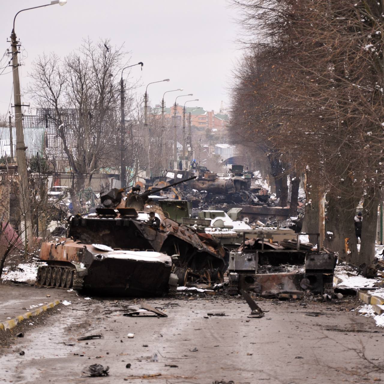 Буча, вулиця Вокзальна: рівно чотири роки тому стався бій, що змінив хід історії